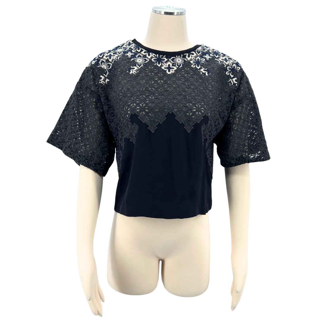 Phillip Lim Black/white Casual Top