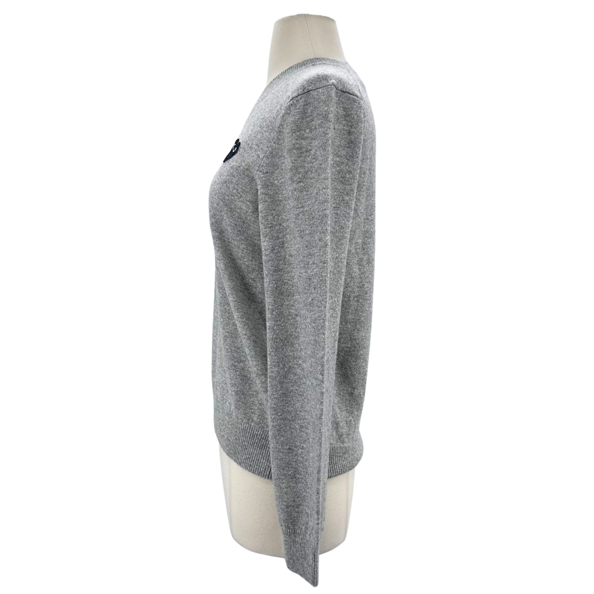 Play Comme des Garcons Gray Sweater