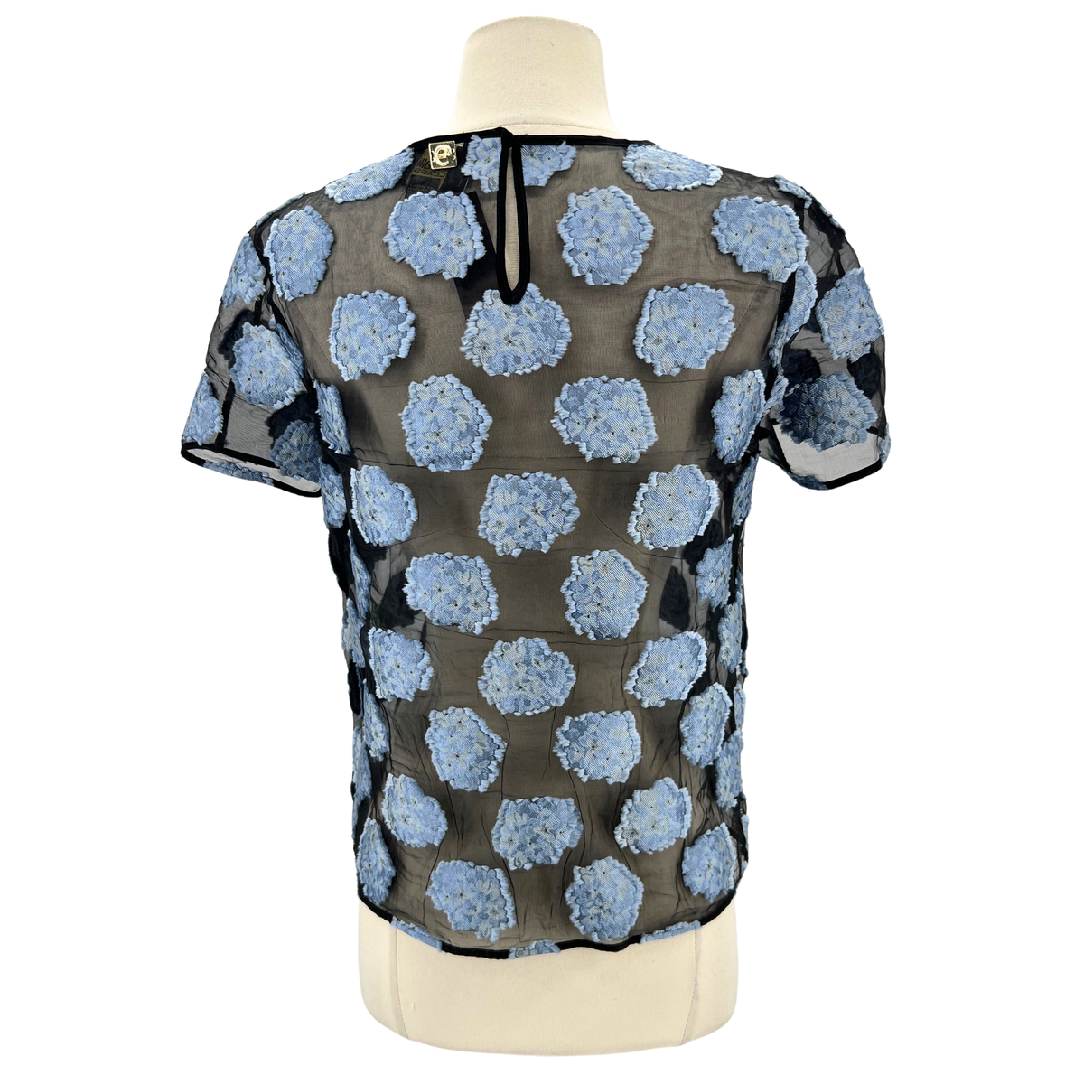 Cavalli Class Black/Blue Blouse