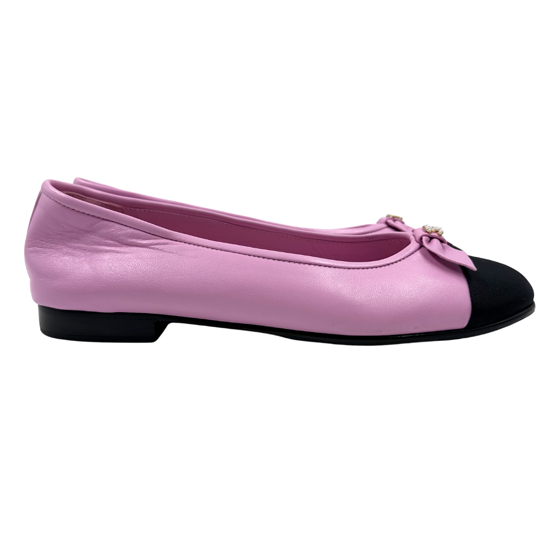 Chanel 37.5 Pink Flats