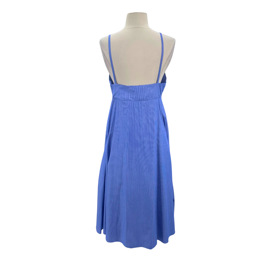 Zara Blue Stripe Maxi Dress
