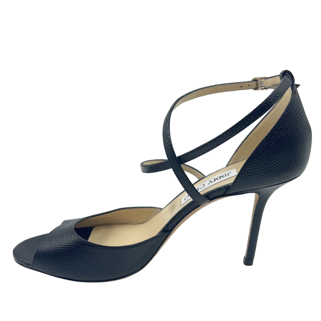 Jimmy Choo 40.5 Black Heels