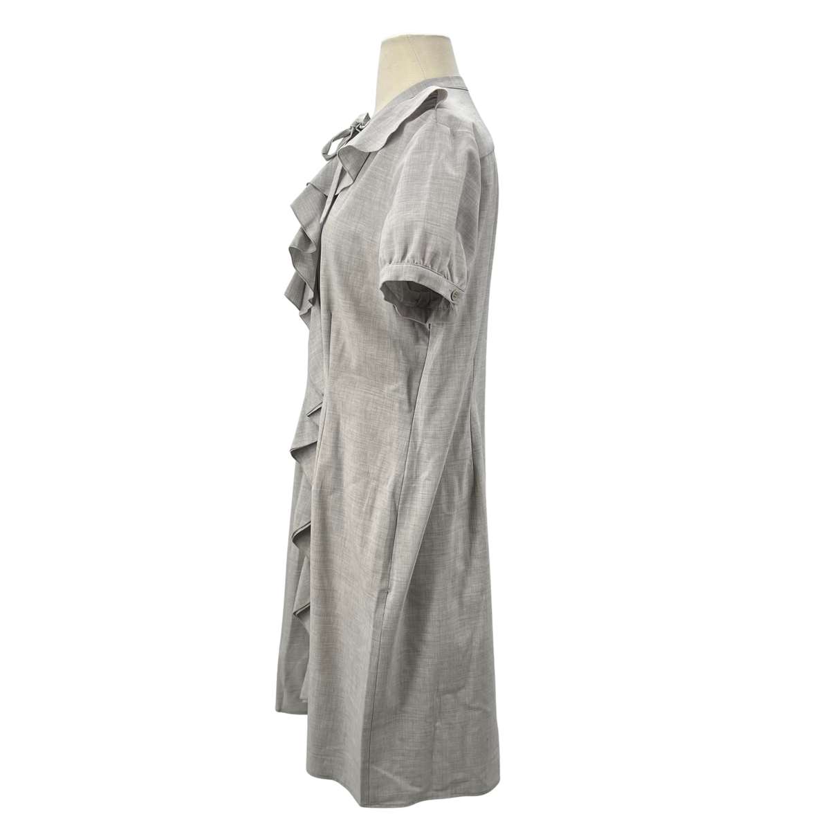 Neiman Marcus Grey Dress