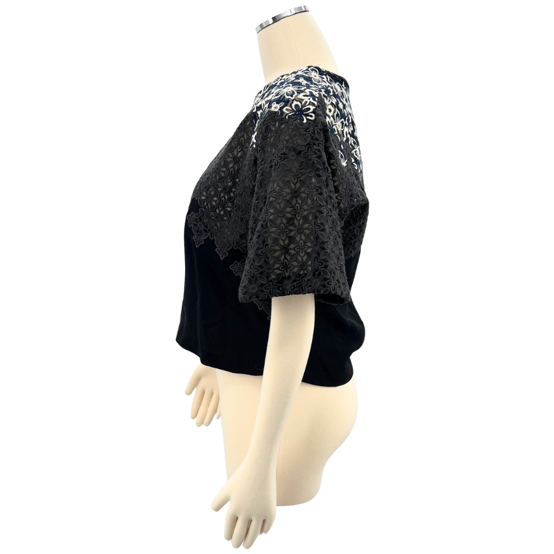 Phillip Lim Black/white Casual Top