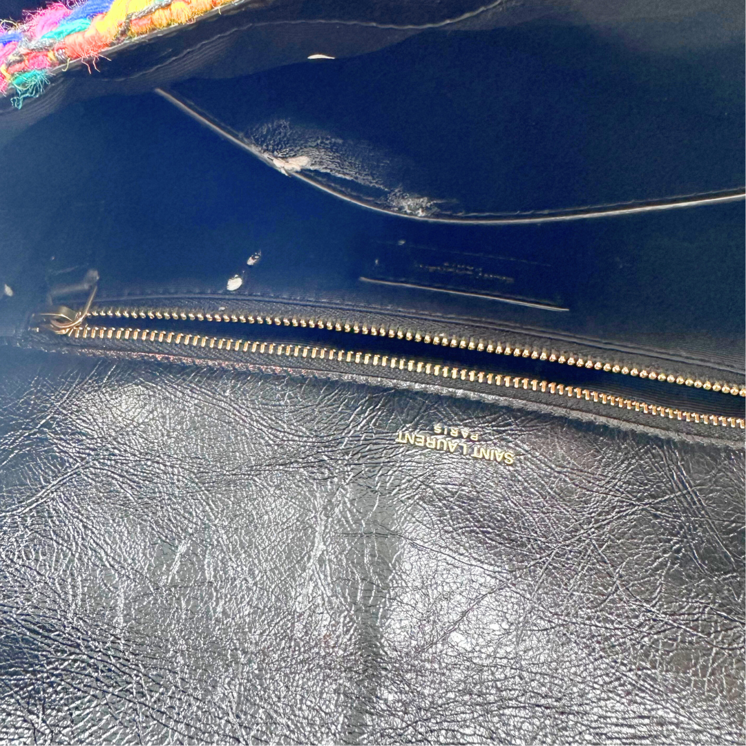 Saint Laurent Women's Niki Medium Tweed