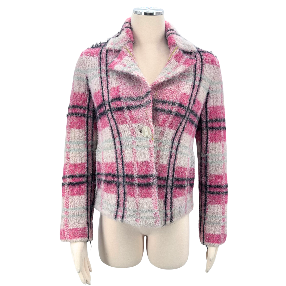 Maeve Pink Multi Shacket