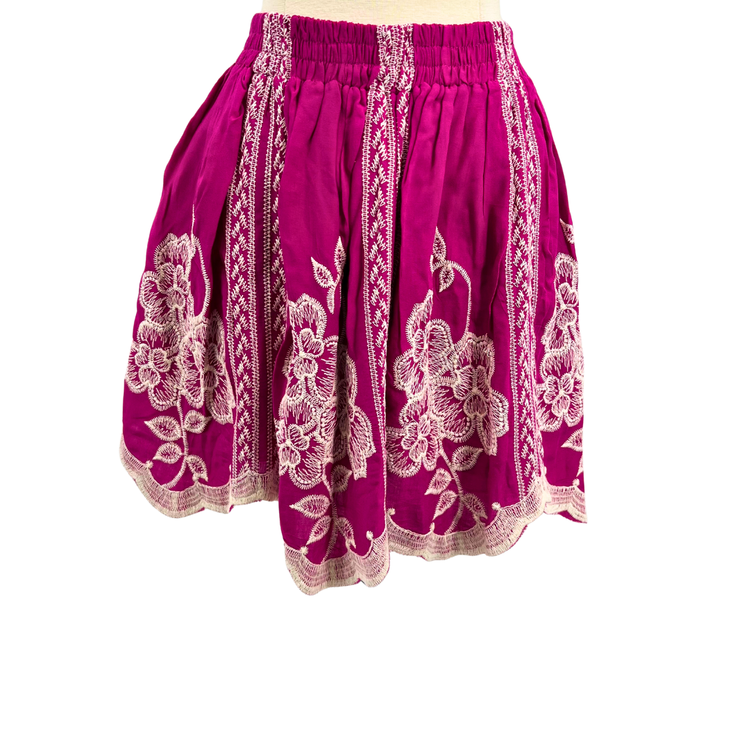 Solitaire Pink/Cream Skirt