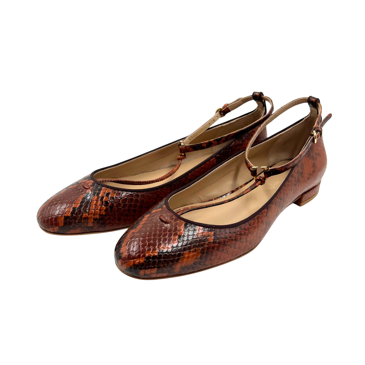 Ulla Johnson 38 Rust/Copper Flats