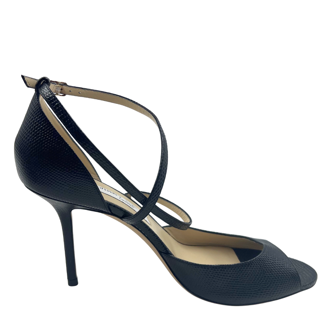 Jimmy Choo 40.5 Black Heels