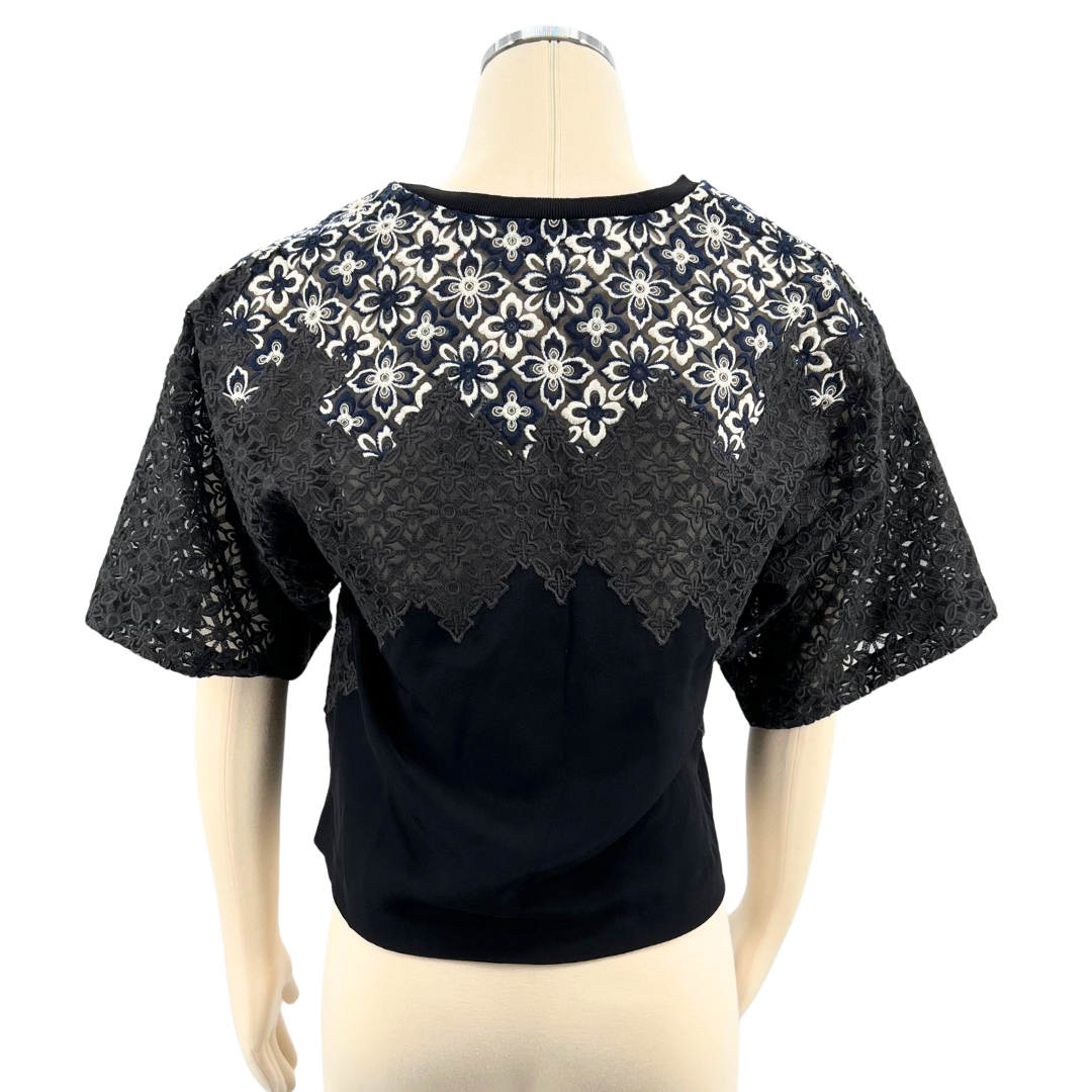 Phillip Lim Black/white Casual Top