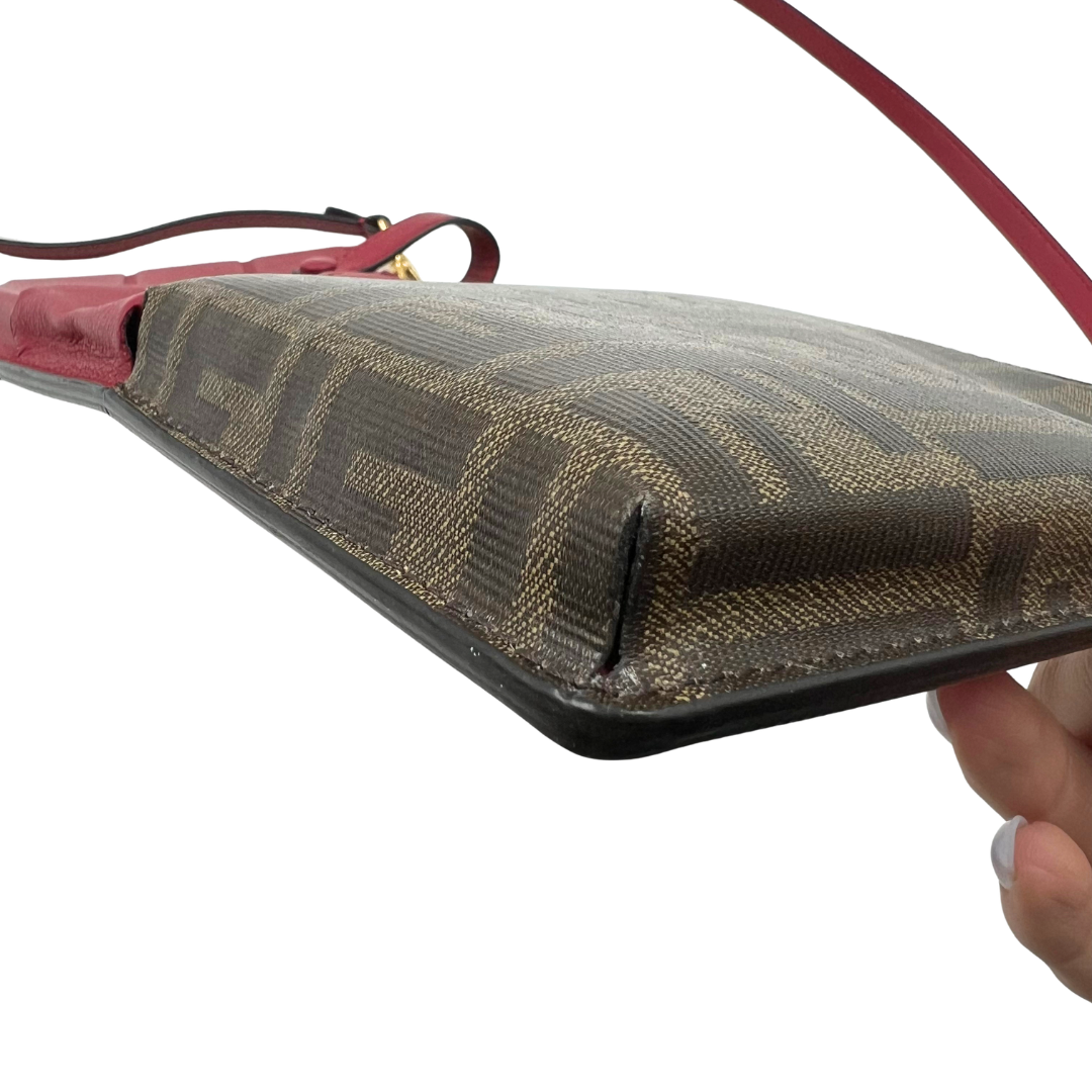 Fendi Zucca FF 3 Pocket Crossbody