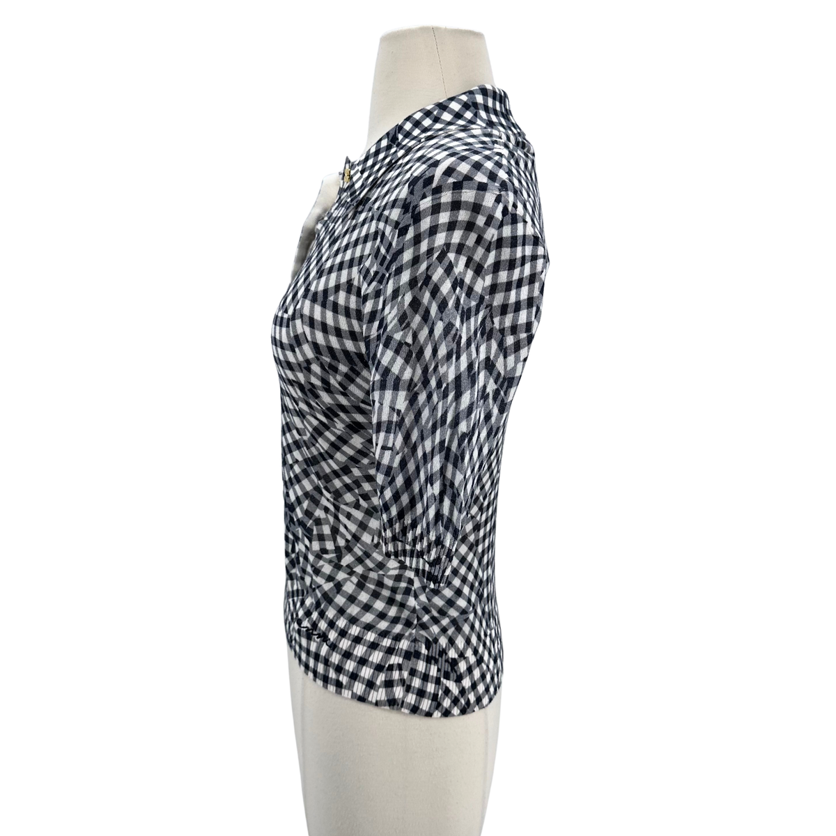 Ganni Size S Black/white Top
