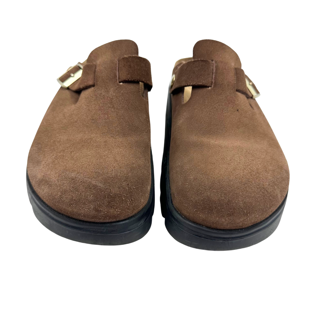 Papillo by Birkenstock 38 Brown Clogs