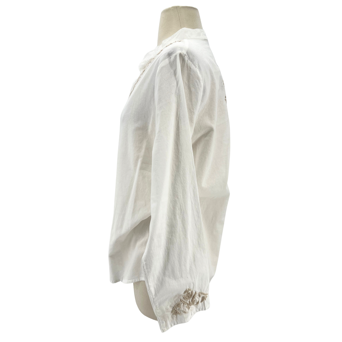 Subtle Luxury White Blouse