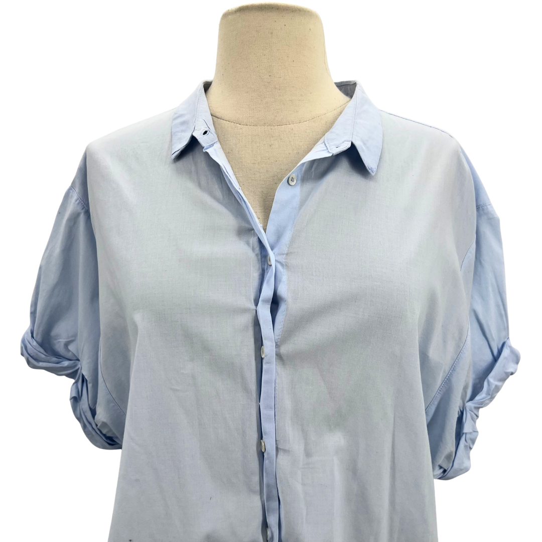 Xirena Light Blue Button up