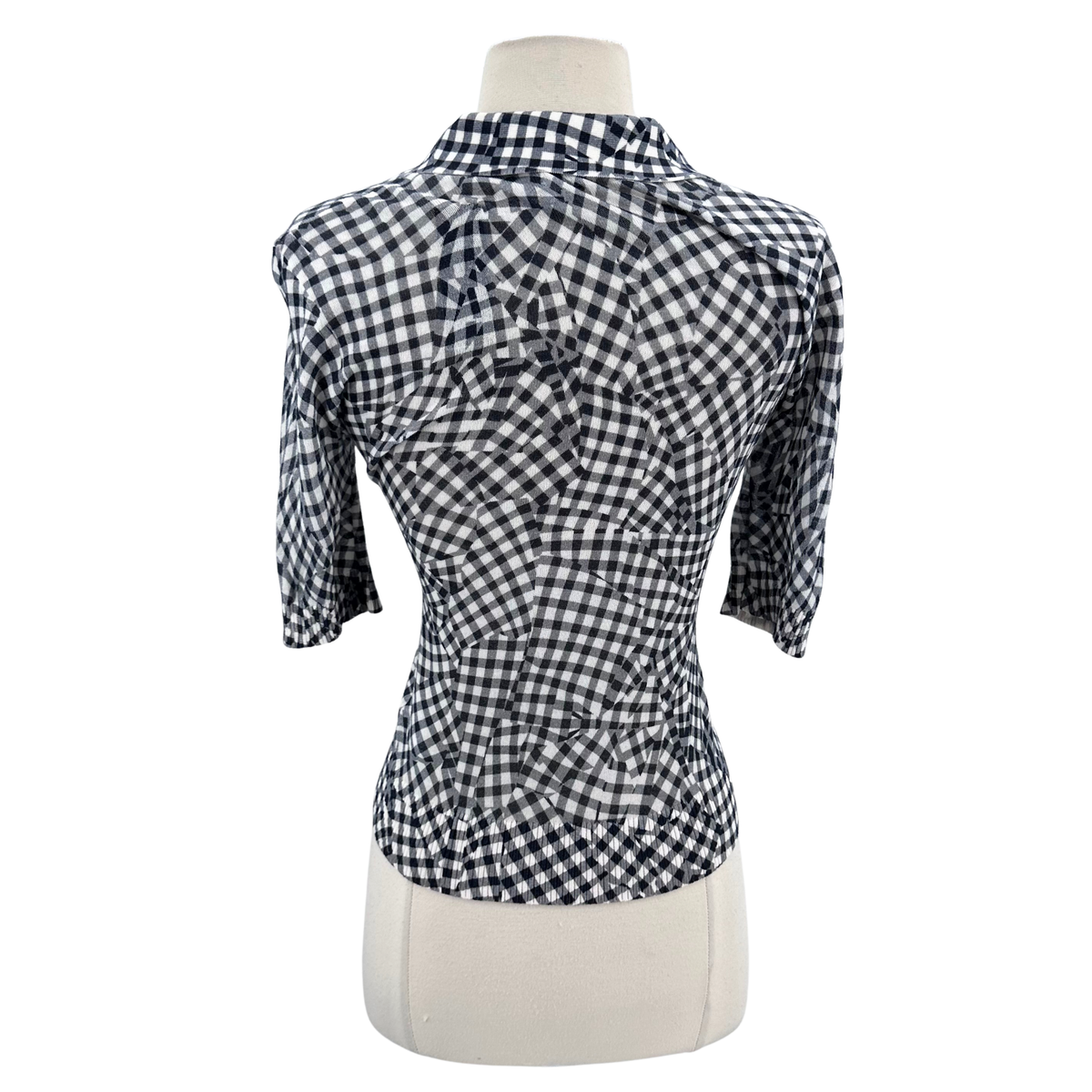 Ganni Size S Black/white Top