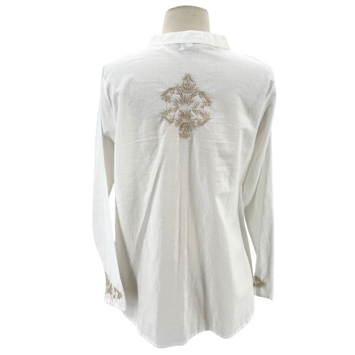 Subtle Luxury White Blouse