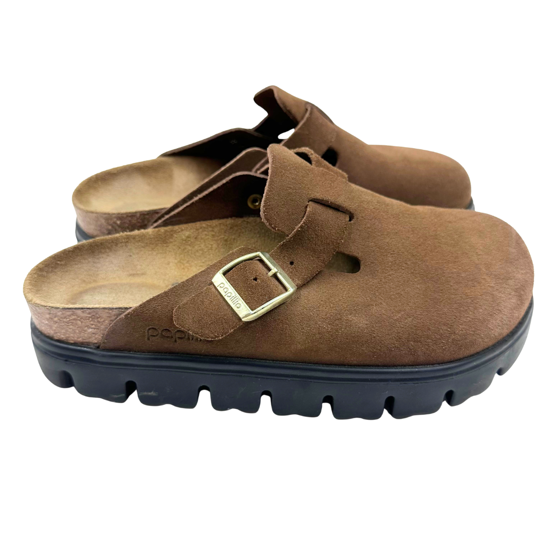 Papillo by Birkenstock 38 Brown Clogs