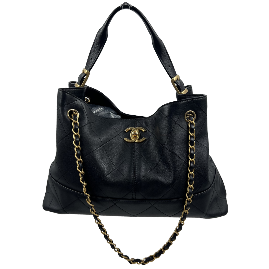 Chanel Small Shopping Hobo Tote