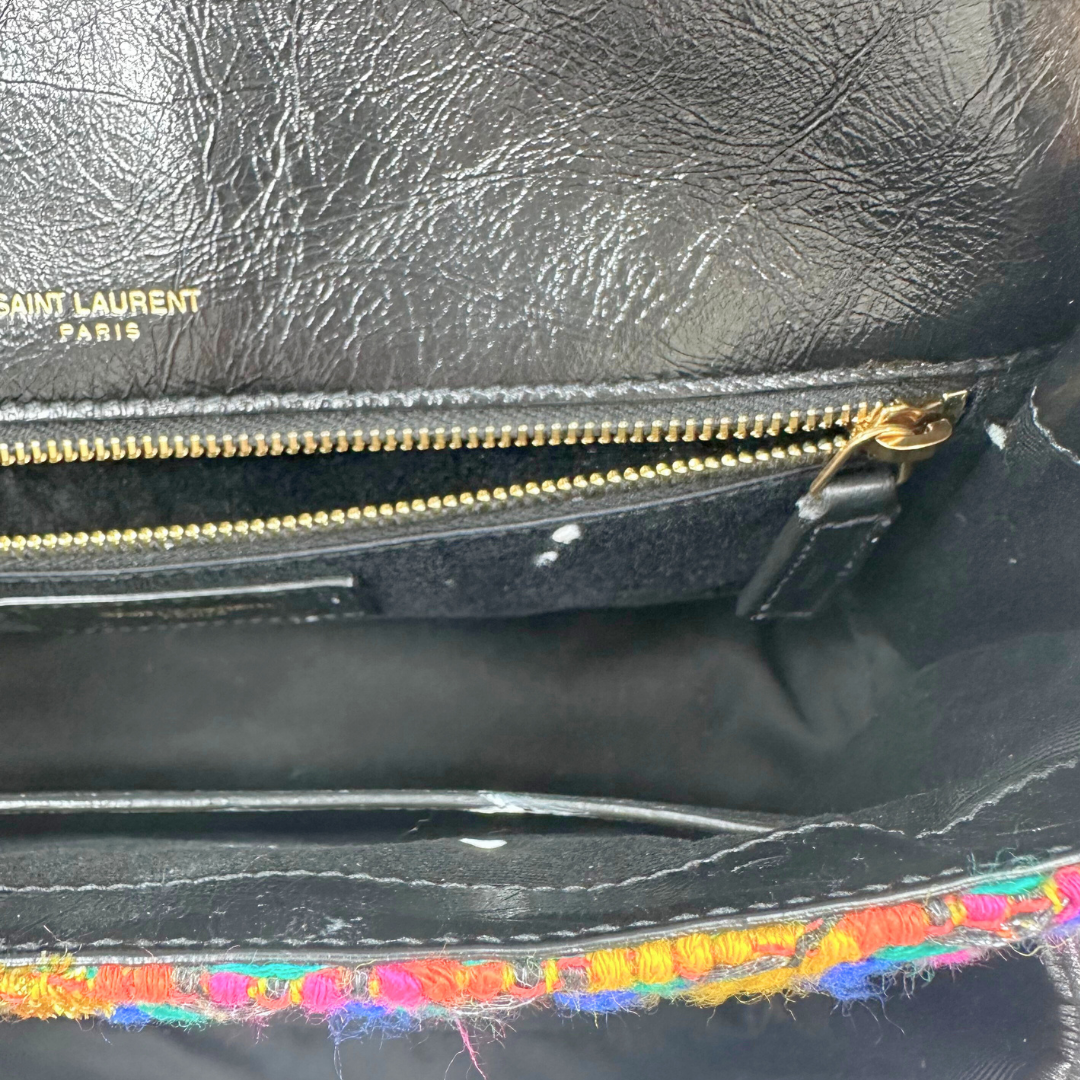 Saint Laurent Women's Niki Medium Tweed