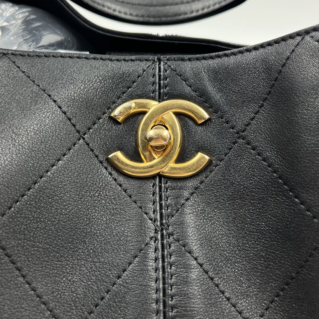 Chanel Small Shopping Hobo Tote