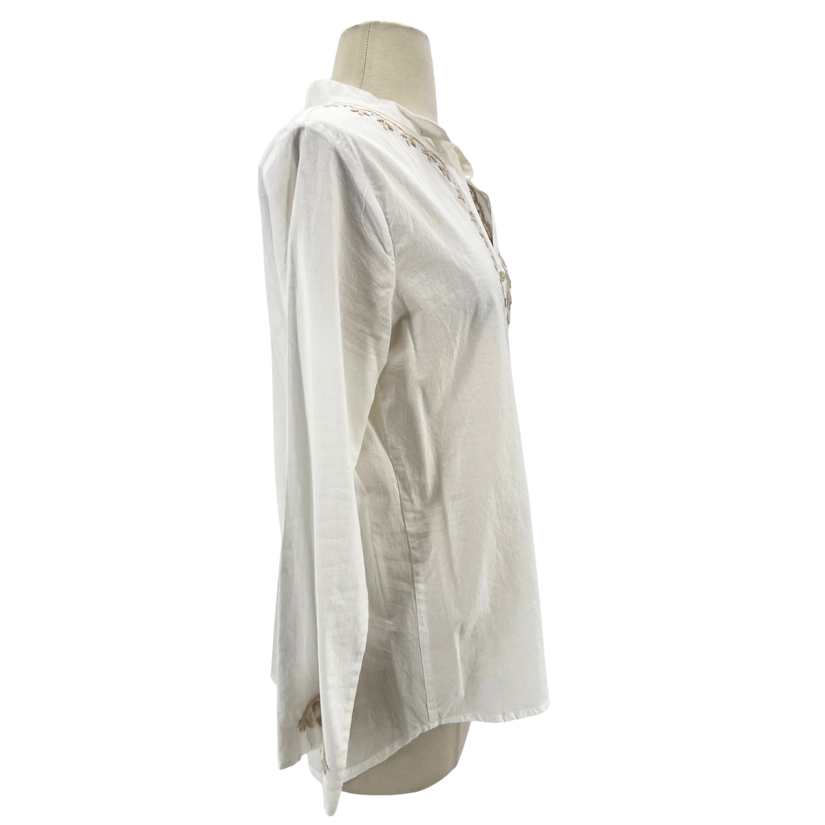 Subtle Luxury White Blouse