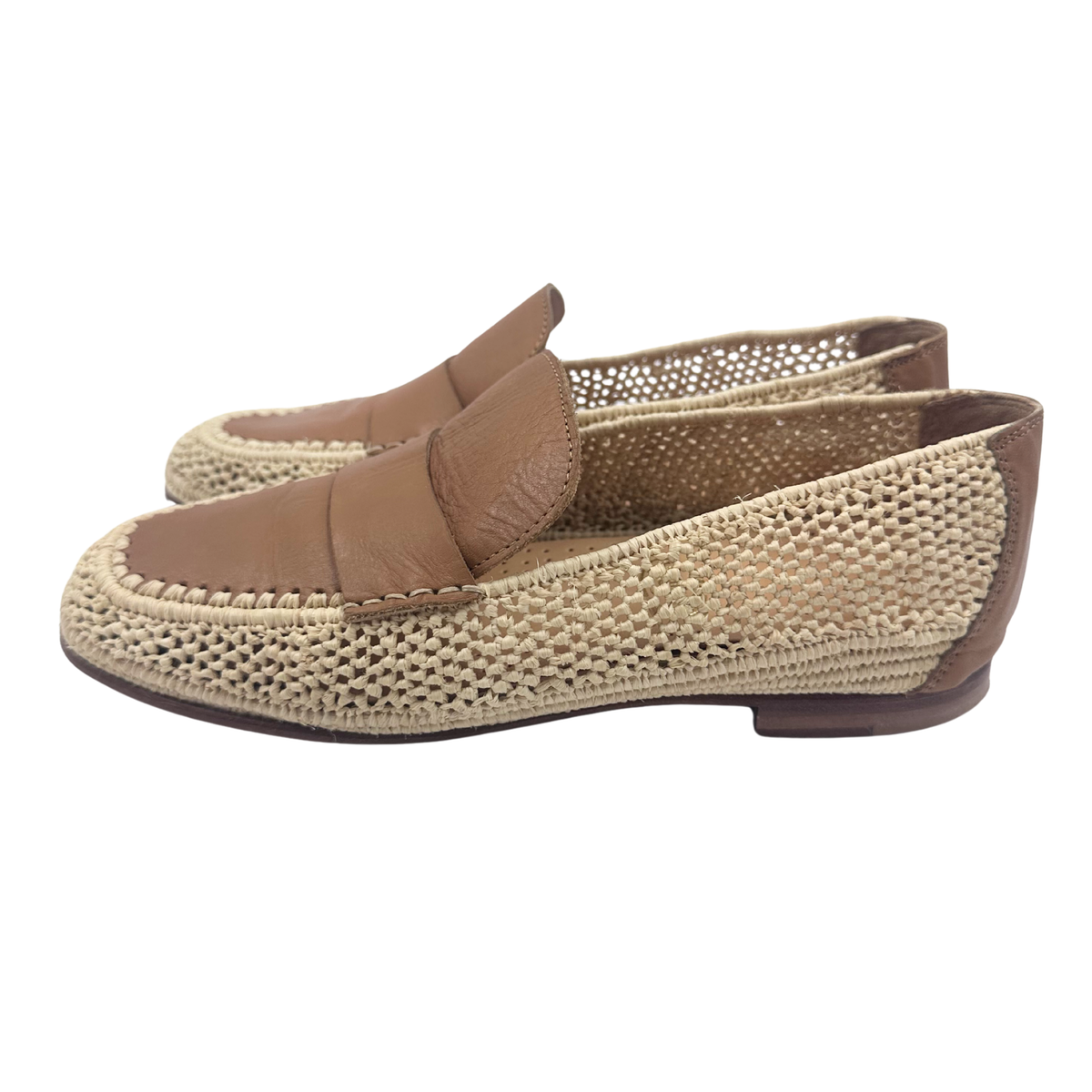 Carrie Forbes 36 Tan Loafers