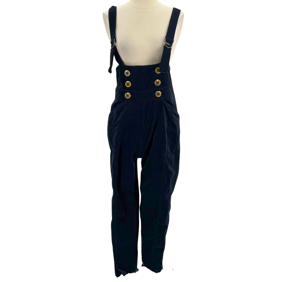 Anthropologie Black Overalls