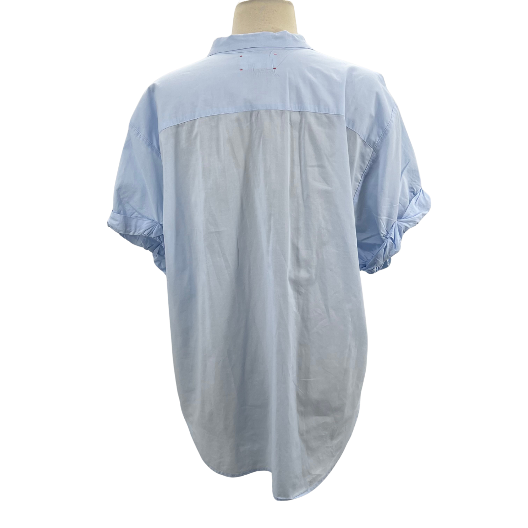 Xirena Light Blue Button up