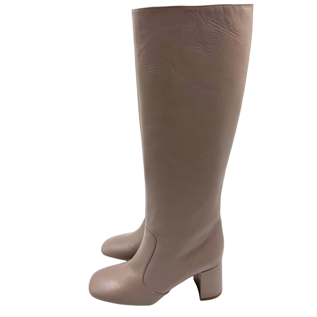 Maryam Nassir Zadeh 7 37 Light Brown Leather Boots