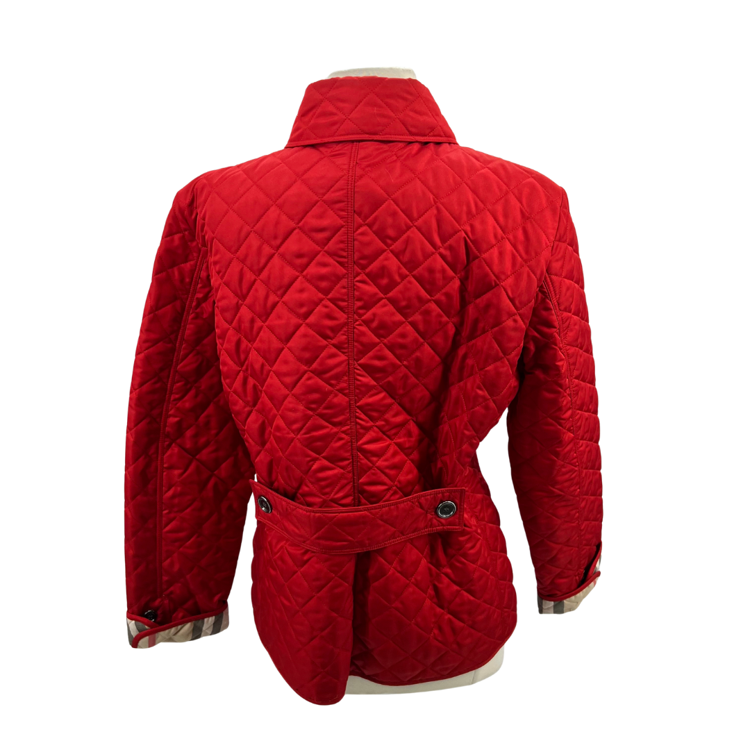 Burberry Brit Red/Tan Coat