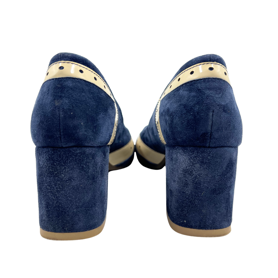 Girotti 40 Blue Pumps
