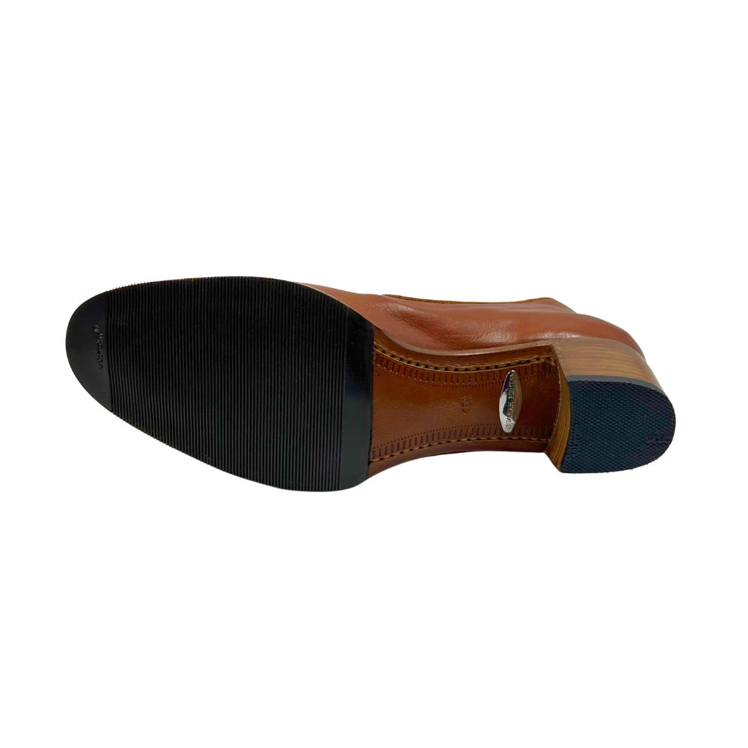 Sarah Flint Cognac Booties