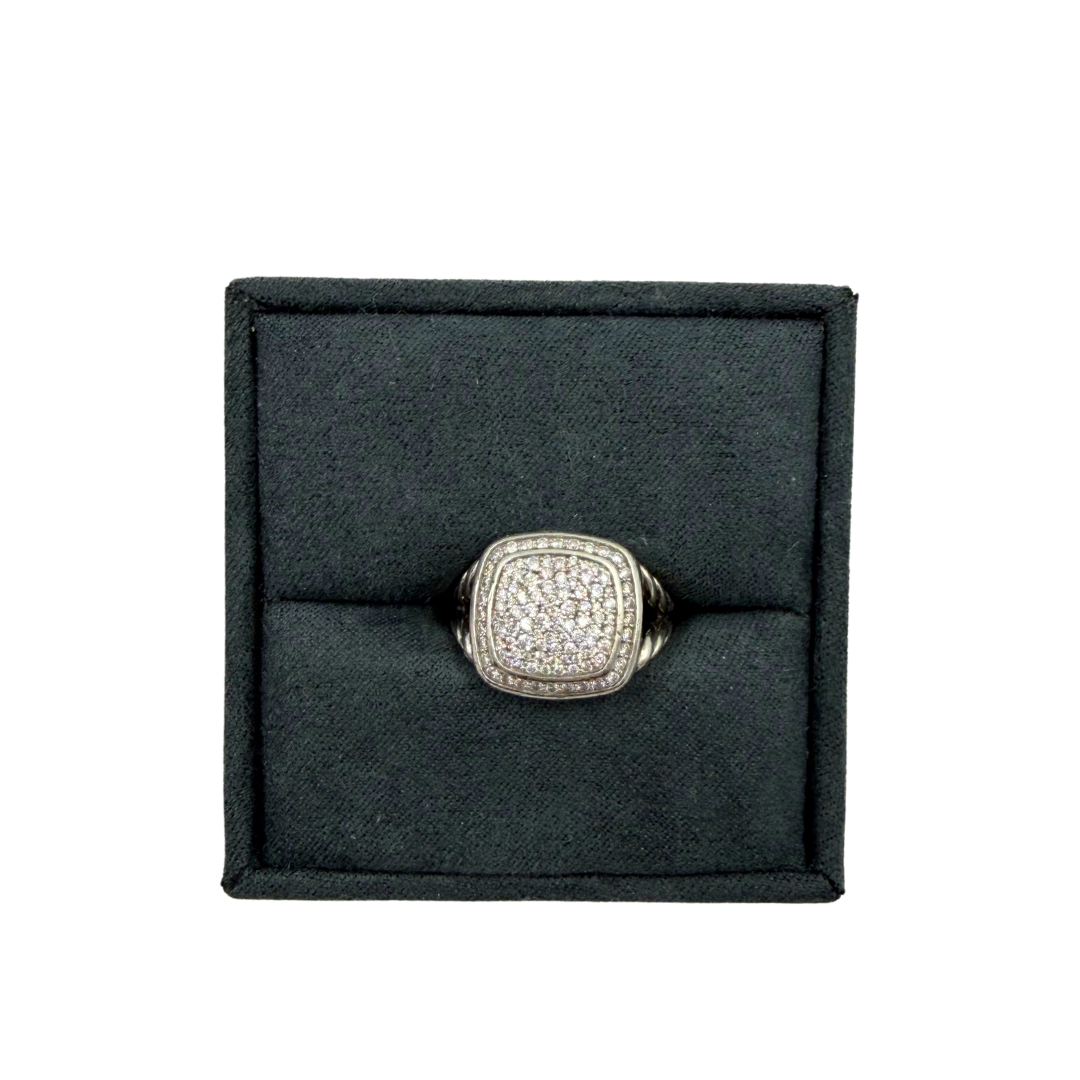 David Yurman Albion Pave Diamond 14mm Ring