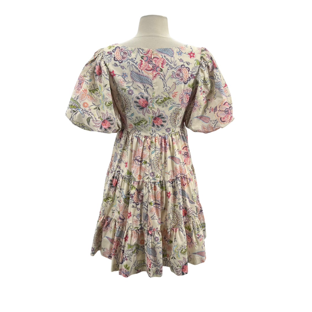 Cinq a Sept Cream/Multi Dress