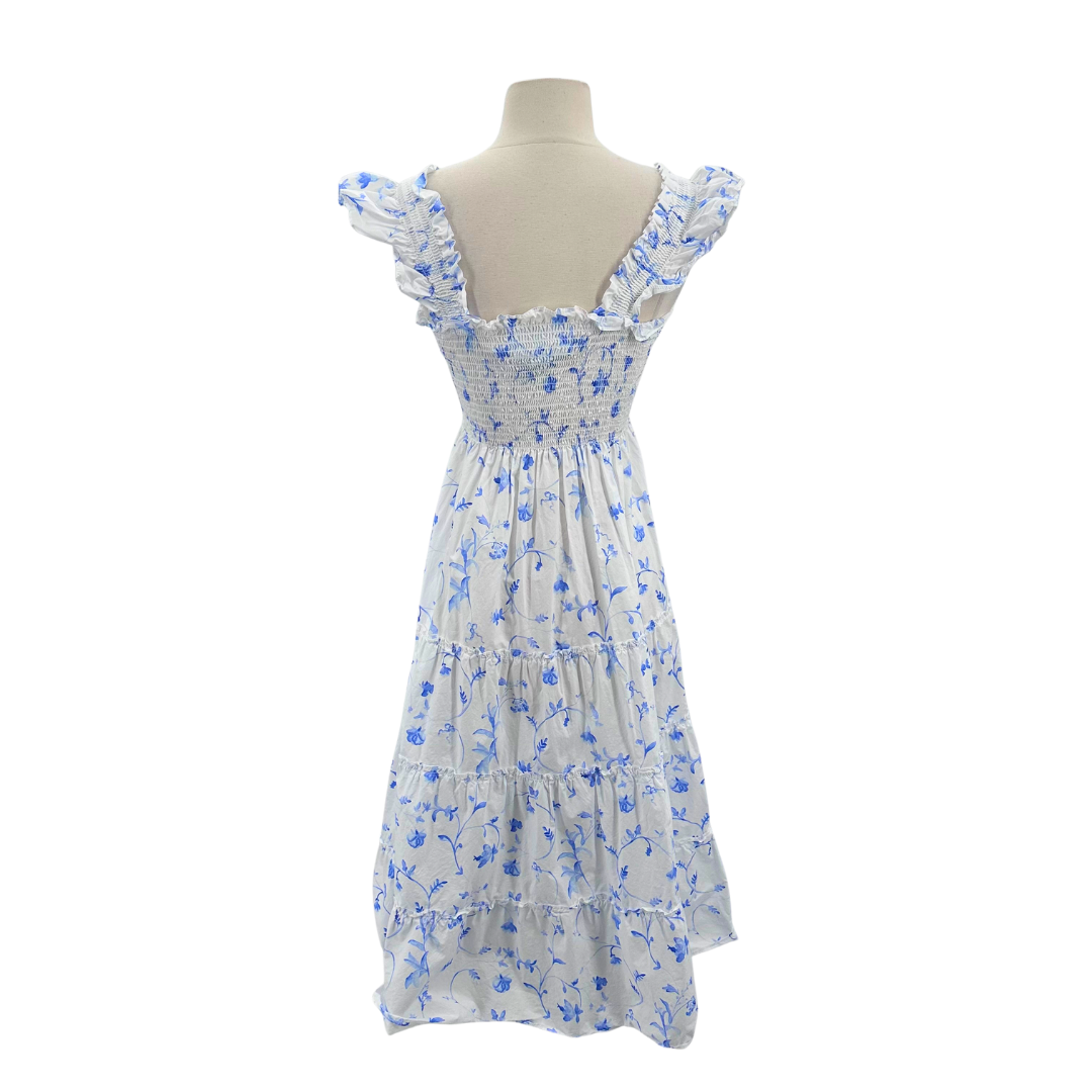 Hill House Blue/White Dress