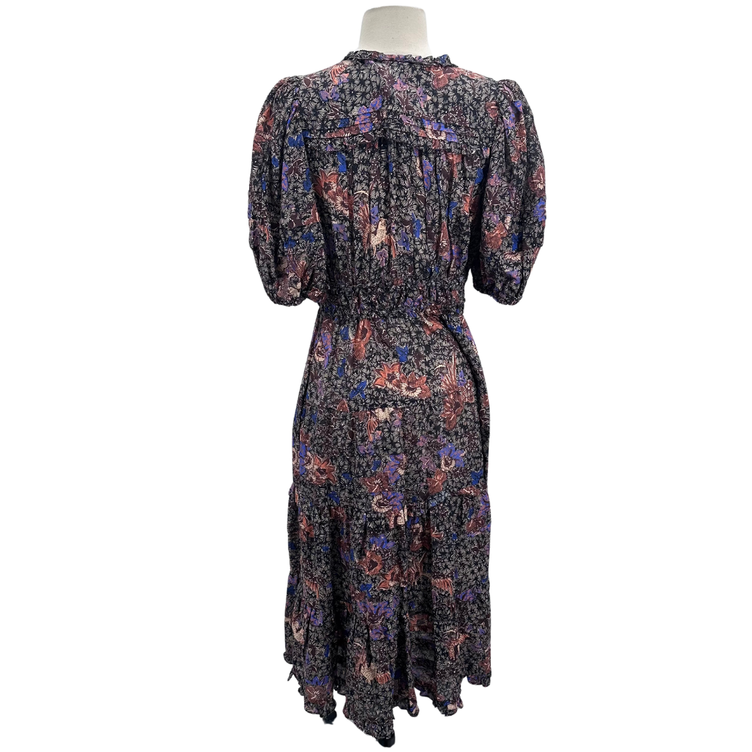 Ulla Johnson black/tan/multi Dress
