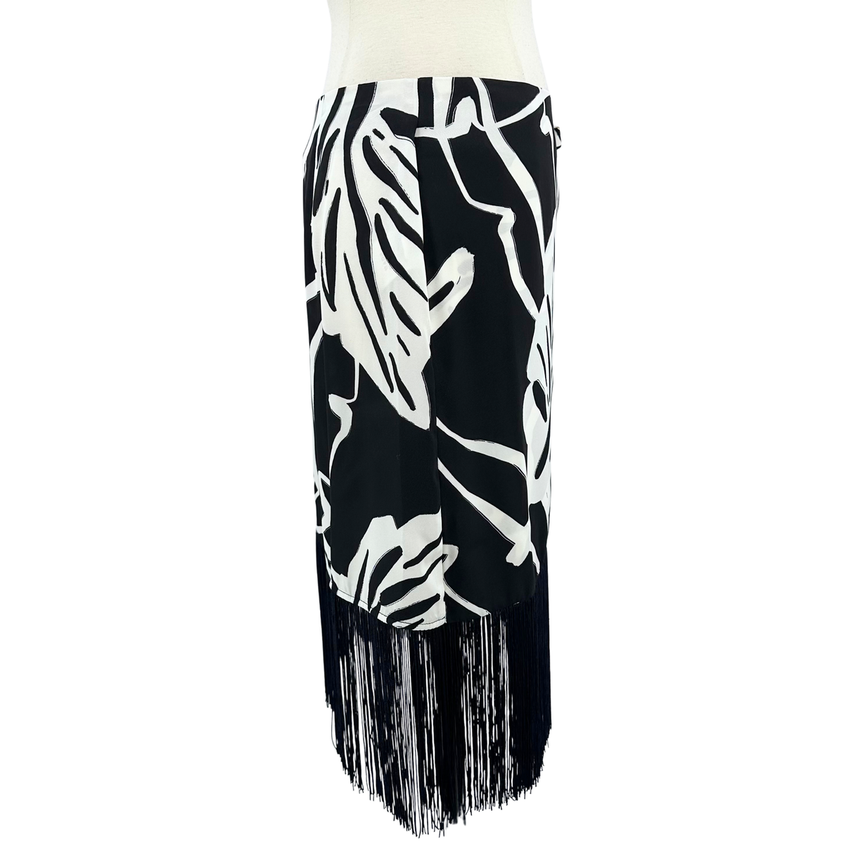 INC Black/white Skirt