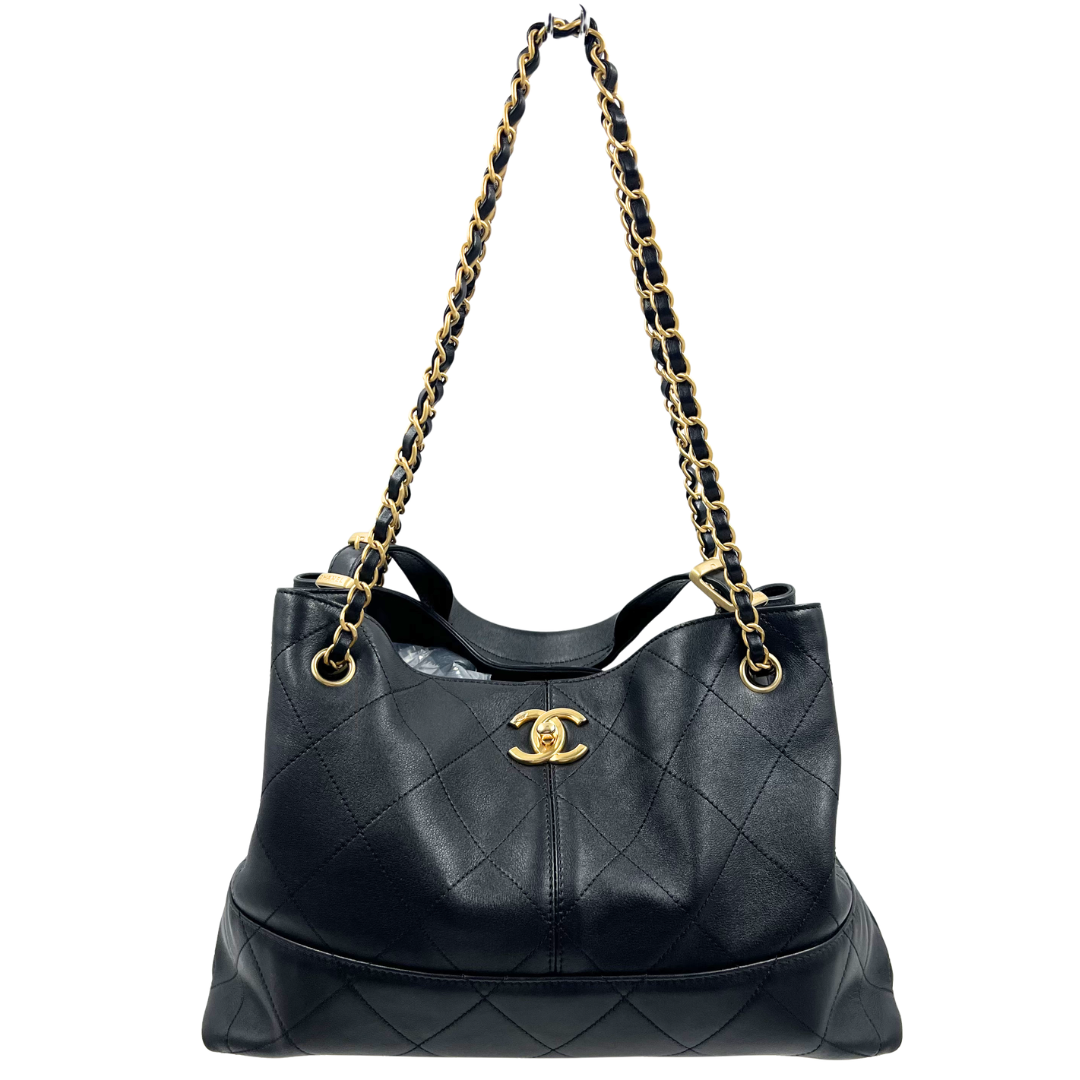 Chanel Small Shopping Hobo Tote