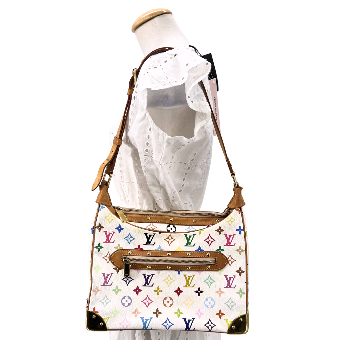 Louis Vuitton Boulogne Multicolore Shoulder Bag