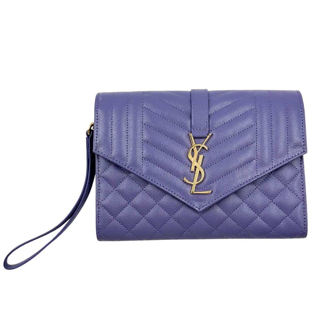 YSL Cassandre Matelasse Flap Pouch Pouch