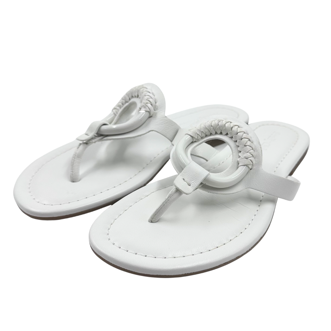 See By Chloe 8 White Flip Flop