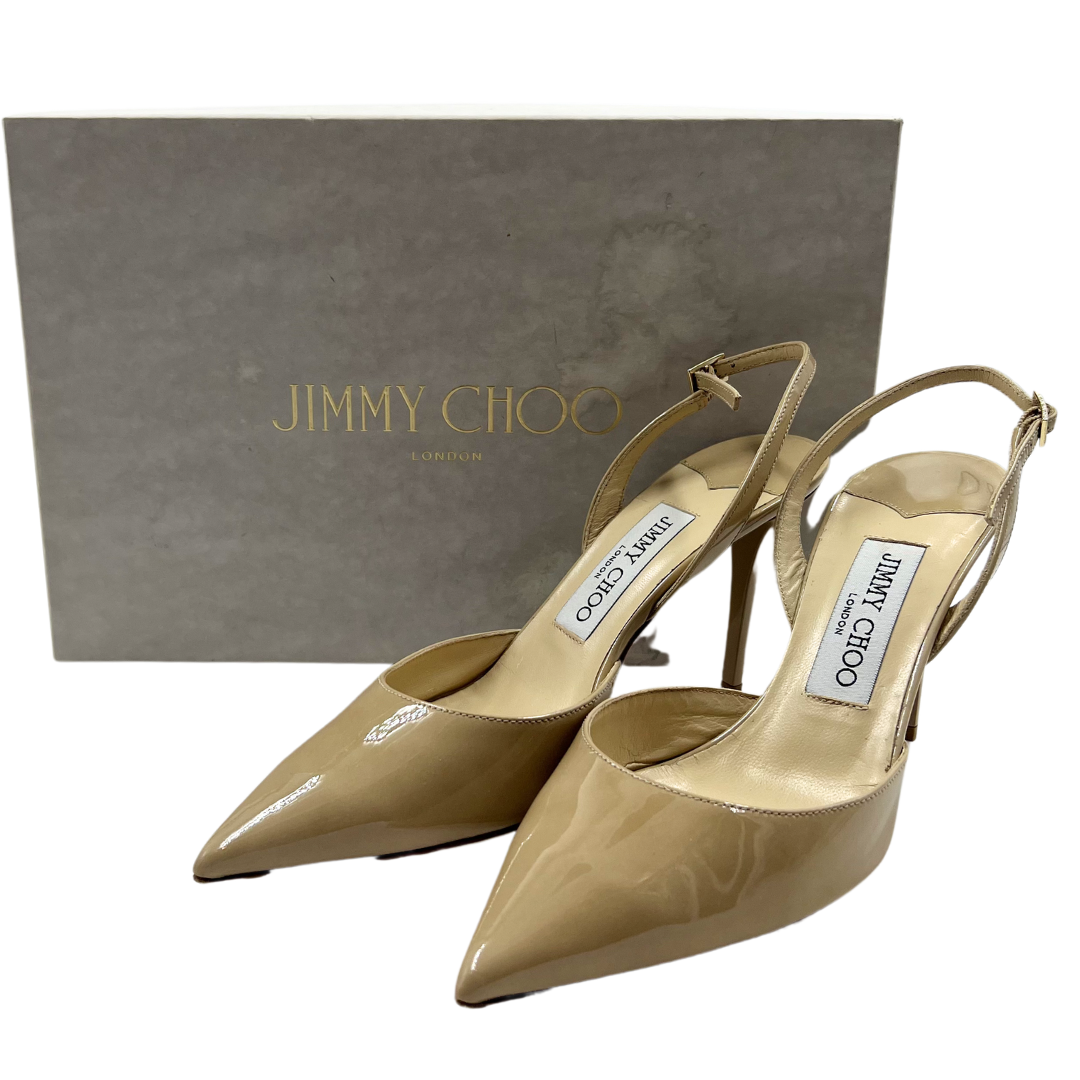 Jimmy Choo 37 Nude Tilly Heels