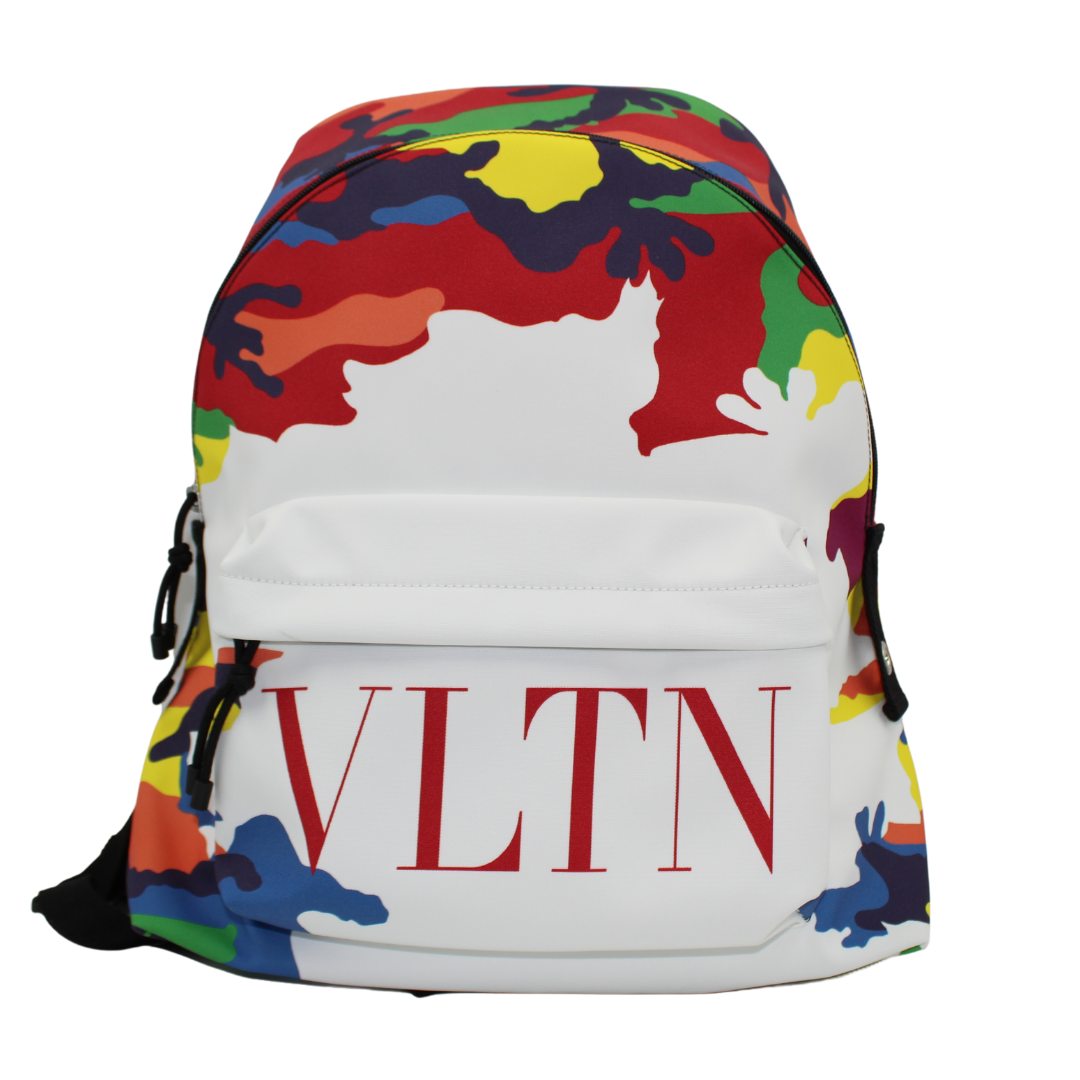 Valentino Camou7 Nylon Backpack
