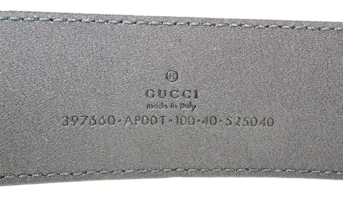 Gucci 1.5" Width Black Belts
